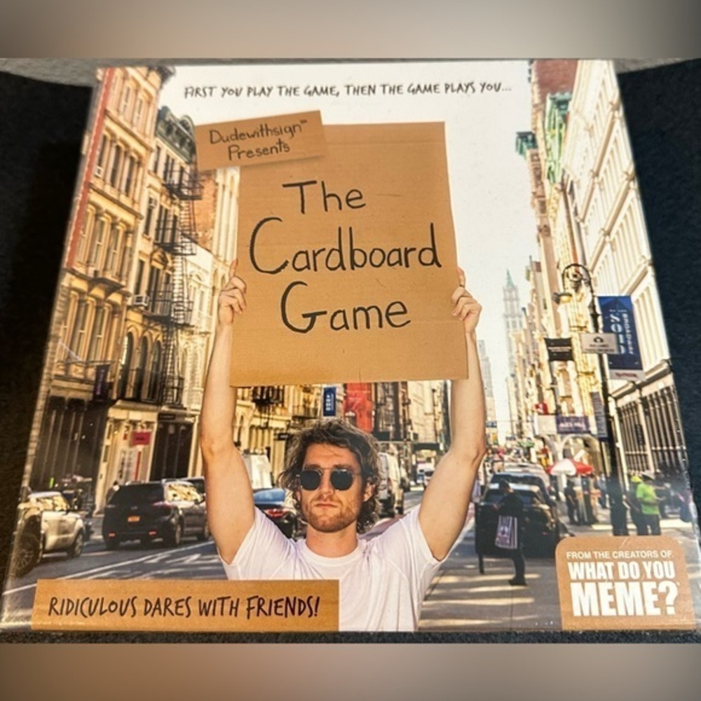 The Cardboard Game From the Creators of What Do You Meme Board Family Game Night